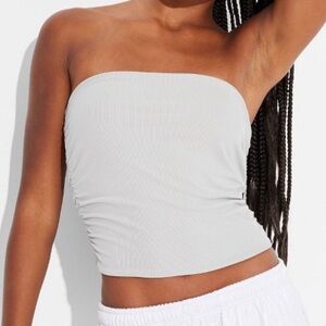 Women’s Ribbed Tube Top - Wild Fable (Gray)